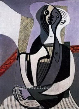 Mujer sentada 2 1927 Pablo Picasso Pinturas al óleo